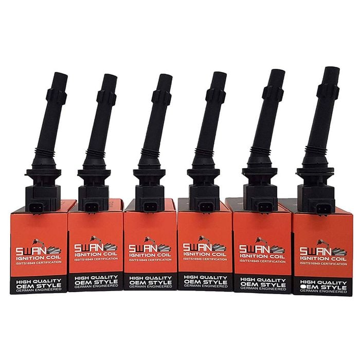 6-Pack SWAN Ignition Coil for Ford Falcon, G6, G6E FG Territory & FPV F6