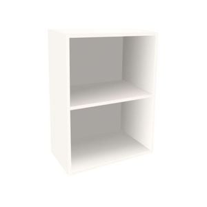 Kaboodle 900-1000mm Coconut Milk Customisable Deep Open Wall Shelf