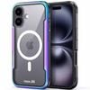 Tough On iPhone 16 Plus Case Iron Shield with MagSafe Iridescent