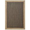 Handwoven Border Jute Rug-1147-Natural/Heena-160x230cm