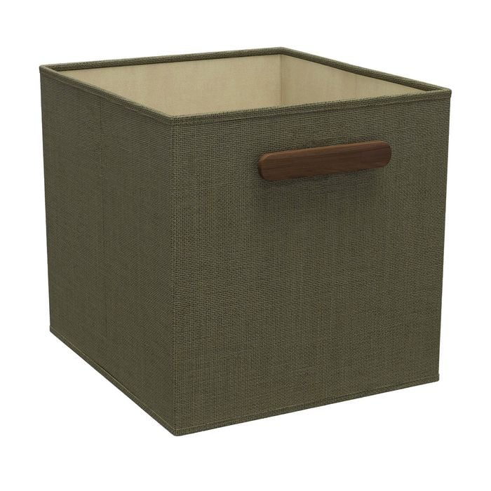 Flexi Storage Clever Cube 330 x 330 x 370mm Olive Premium Fabric Insert