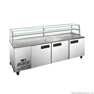 Thermaster three door DELUXE Sandwich Bar