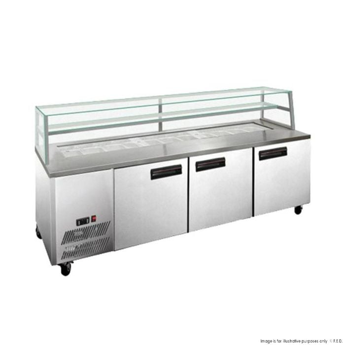 Thermaster three door DELUXE Sandwich Bar
