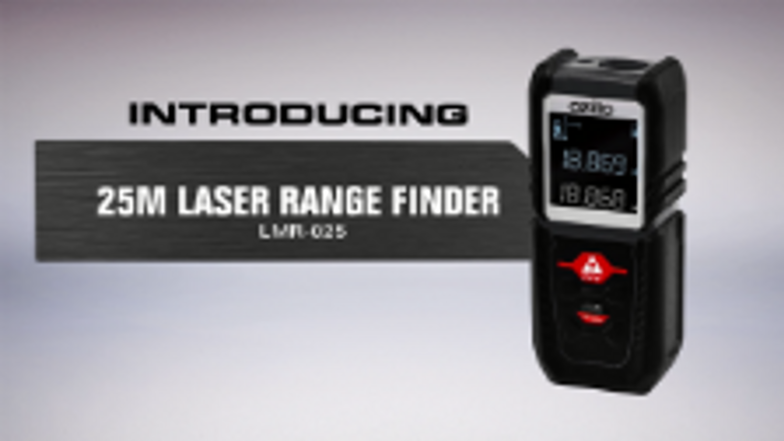 Ozito 25m laser distance measurer discount