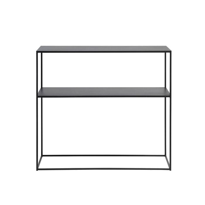 Modern Furniture PEBBLE Console Table 90cm - Black