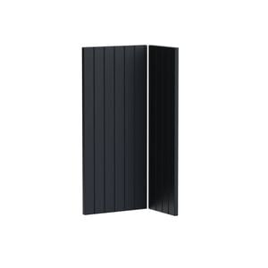 Kaboodle 800 x 900mm Poppy Seed V-Groove Base Corner Door - 2 Pack