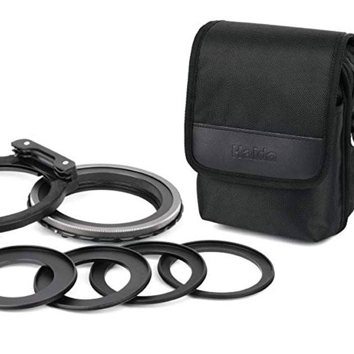 Haida 75PRO Starter Kit incl Holder, CPL 4 Adaptors 40mm 40.5mm 49 52mm and Pouch