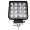 Elinz 48W LED Work Light Square 60Â° Flood Lamp Fog IP67 Offroad Tractor Jeep 12V 24V