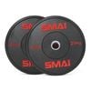 Smai Hd Bumper Plates (pair) - 25kg - Black