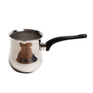 Coffee Culture Stainless Steel 520ml Stovetop Turkish Coffee Pot Silver