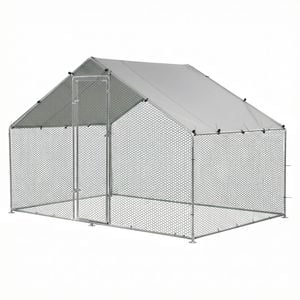 i.Pet Chicken Coop Rabbit Hutch Outdoor Run Walk in Hen Cage Ferret House 3x2x2m