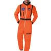 Plus Size Mens Orange Nasa Space Astronaut Costume - Xlarge
