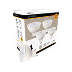 Luce Bella MR16 LED 500lm Warm White 6W 36° Globe - 4 Pack