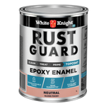 White Knight Rust Guard Gloss Neutral Epoxy Enamel Paint - 1L