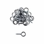 Everhang 4mm Zinc Screw Eyes - 25 Pack