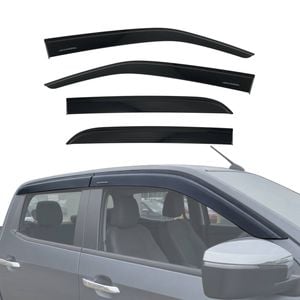 AUSGO Injection Weather Shields for ISUZU D-MAX DMAX Dual Cab 2020-Onwards Weathershields Window Visors Wind Deflectors
