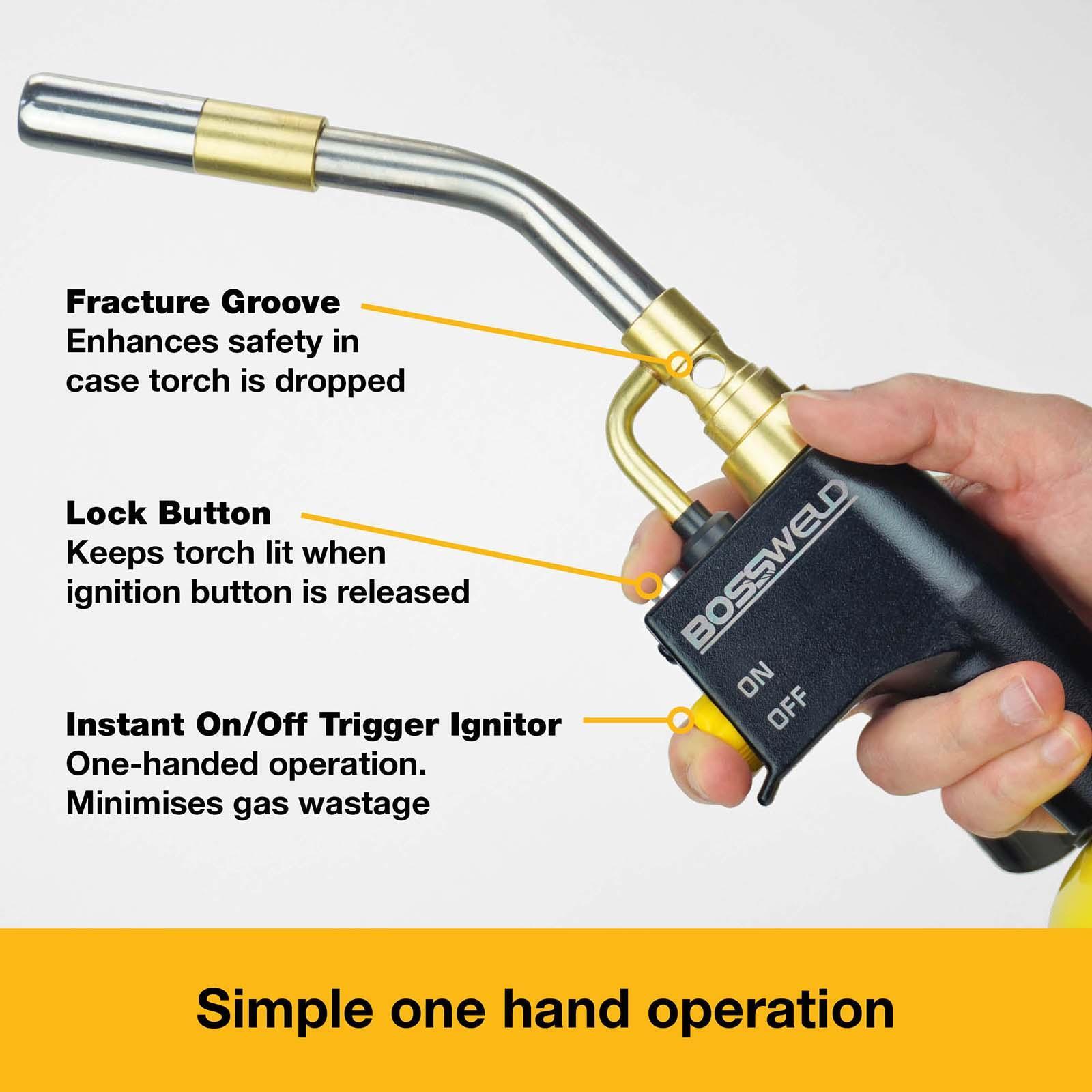 Bossweld Map Pro Torch Bunnings Australia