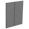 Kaboodle Smoked Grey Modern Corner Wall Cabinet Door - 2 Pack