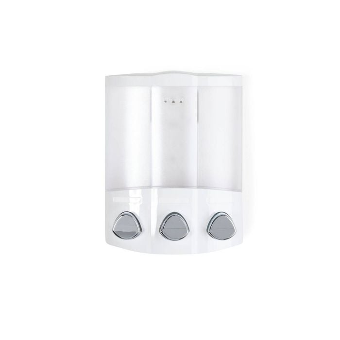 Better Living Trio 3 x 435ml Shower Dispenser 3 - White