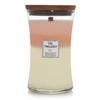 WoodWick Island Getaway Trilogy Scented Crafted Candle Glass Jar Large