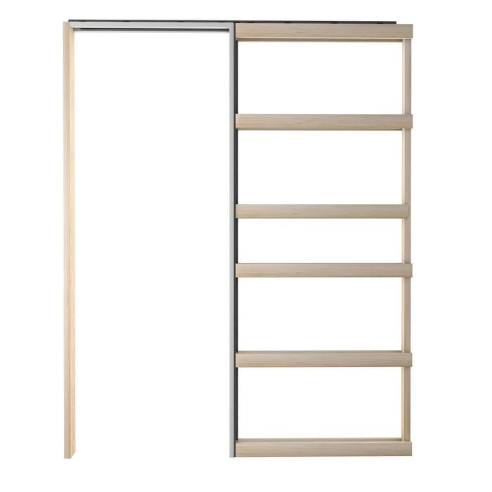 Hume Doors 1980 x 90 x 610mm Flat Jamb Evolution Cavity Slider