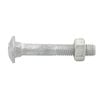 Zenith M8 x 50mm Hot Dipped Galvanised Cup Head Bolt And Nut - Each