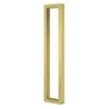 Delf Satin Brass 600mm Square Pull Handle