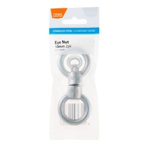 Taskmaster 10mm 316 Stainless Steel Eye Nut