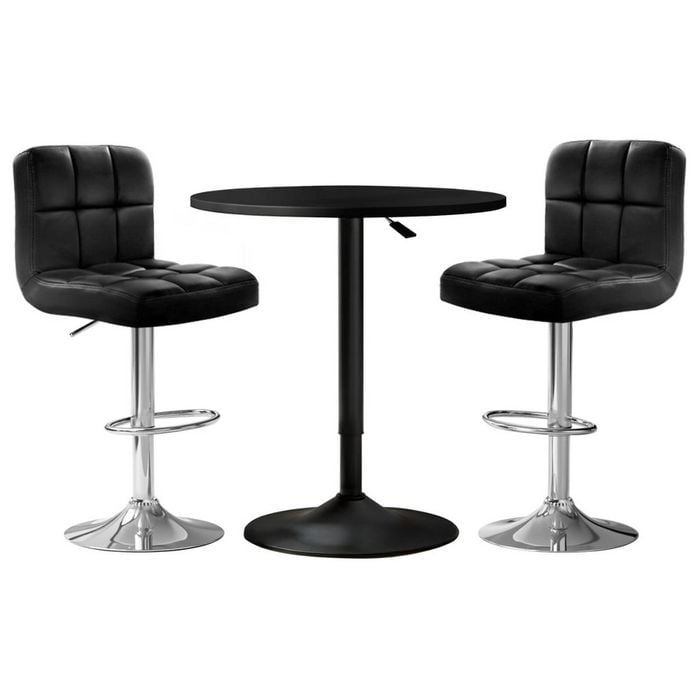 Artiss Bar Table and Stools Set