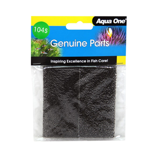 Aqua One EcoStyle 32/37 Sponge (2pk) 104s (25104s)
