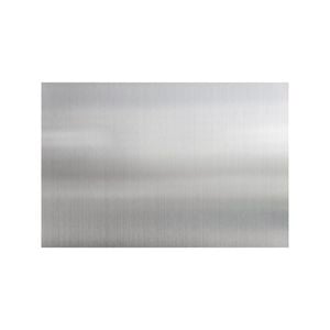 Bellessi 730 x 597 x 1mm Horizontal Grain Stainless Steel Splashback