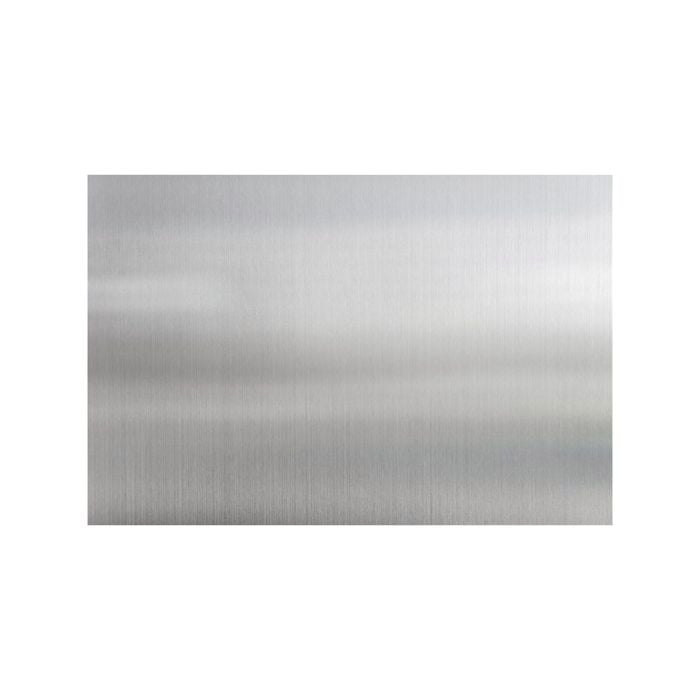 Bellessi 730 x 597 x 1mm Horizontal Grain Stainless Steel Splashback