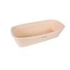Rectangle Rattan Proving Basket 30x15x8cm Bakemaster