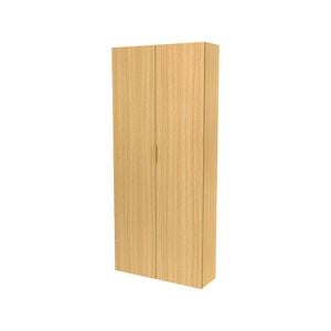 Lugna 2048 x 900 x 280mm Sand 5 Shelf Double Door Storage Cabinet