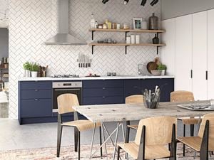 Practa Straight Line Modular Kitchen Flat Pack