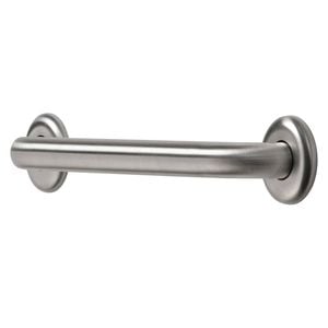 Metlam Australia 400mm x 32mm Satin Stainless Steel Straight Grab Rail