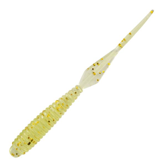 Magbite Booty Shake 2" Finesse Ajing Soft Plastic Fishing Lure 05 UV Clear Chartruse