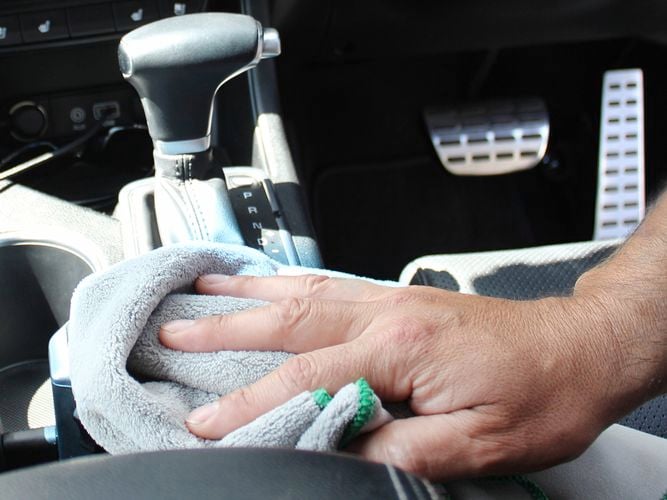 Brand page - Oakwood - 7. OP371 OAKWOOD Premium Auto Interior Cloth 450x450mm 2pk