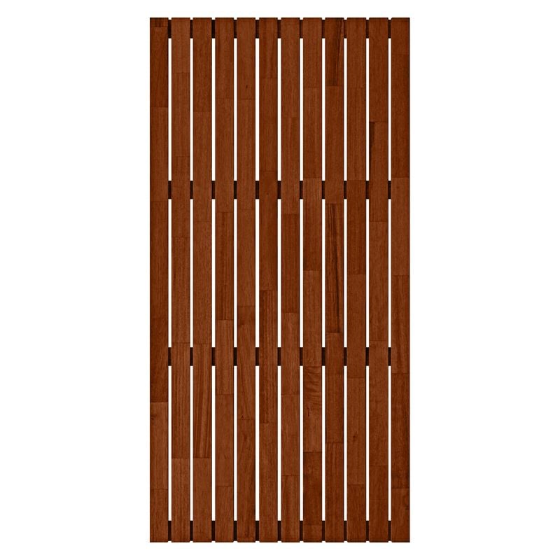 1800 x 901mm Pre-Oiled Kwila Napier Fence Panel