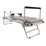 NNEOBA Non-Slip Pilates Reformer with Box [Grey]