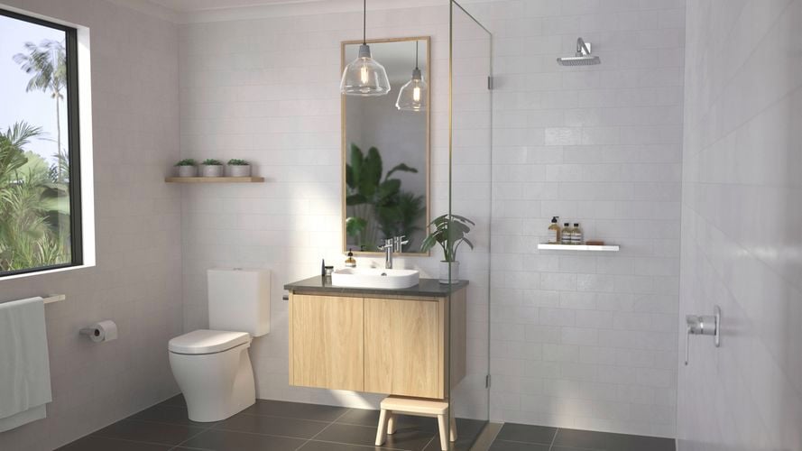 Caroma - Gallery - Luna® Collection in Chrome with Luna® Close Coupled Toilet Suite - Brand Page