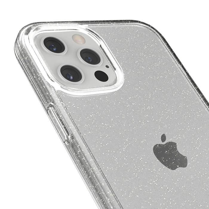 Ugly Rubber Vogue for iPhone 12 Pro Max - Glitter Clear