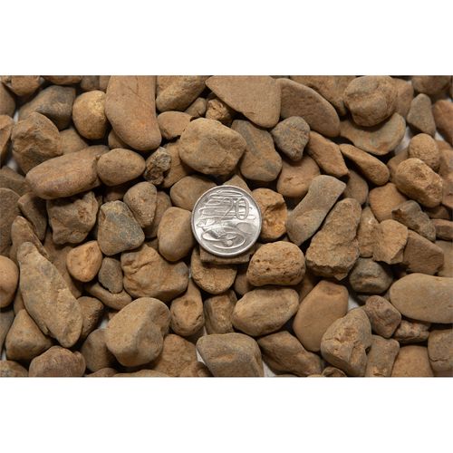 Ki Carma 20kg River Pebble Landscape Stones - Bunnings Australia