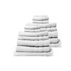 Royal Comfort Eden Towel Set 600GSM Absorbent White 16 Piece
