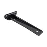 Carinya 185 x 44mm Black Floating Shelf Bracket