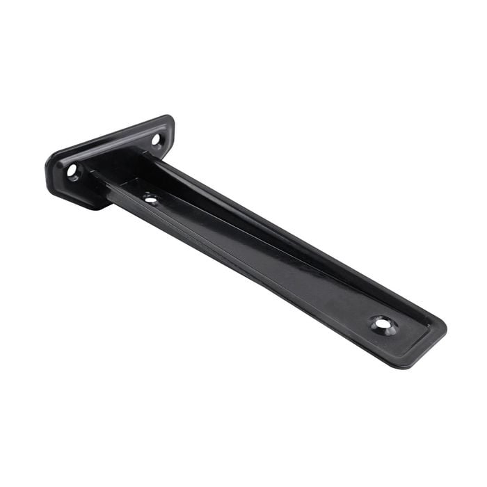 Carinya 185 x 44mm Black Floating Shelf Bracket