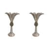 2PK LVD Queen Palm Champagne Candle Holder Medium Decorative Ornament Home Decor