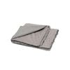 CottonMore A Pair of 100% Cotton Tufted Pattern Pillowcases 48x73cm Grey