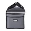 Vogue Insulated Folding Delivery Bag Grey 380x305x380mm Food Transport Storage