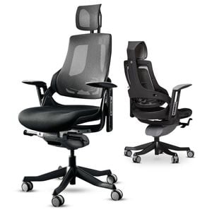 Desky Pro+ Ergonomic Chair - Black